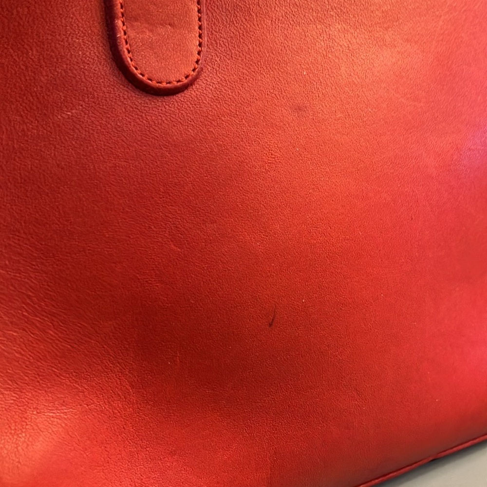Coach Vintage Dinky Tote 9690 Red - Picture 10 of 13